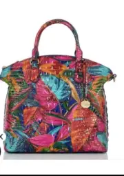 Brahmin Large Lush Duxbury Satchel Melbourne Shoulder Handbag NWT