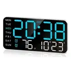 8.4In Digital Wall Clock,Led Alarm Clock with Big Digits, Date,5064