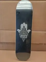 Lucid Black Hand Skateboard Deck 31.75" x 8" Brand New and Sealed