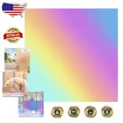 Versatile Static Cling Privacy Film - 35.4 x 118.1 Inch for Smooth Surfaces
