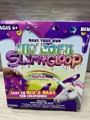 New Sealed Unicorn Slimygloop Slime Kit Sparkly Girl Gift Ideas Crafts Hands On