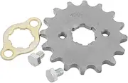 HAWILLOSCH Alloy Steel Motorcycle Chain Gear Mini Bike Chain Sprocket Rear Drive Sprocket Precision Machined