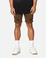 [SAINT MORTA] Saint Morta Dynasty Thrash V2 Denim Shorts Vintage Brown - Size 30 30 Vintage Brown