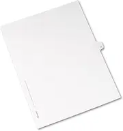 Avery Allstate Style Legal Side Tab Dividers, Tab Title N, 11 X 8-1/2, 25/Pack (Ave82176)