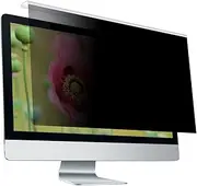 MOSISO 23-24 inch Computer Privacy Screen Filter, Hanging Removable Acrylic Screen Protector Anti Glare Eye Protection for Diagonal 23,23.6,23.8,24 inch 16:9 Aspect Ratio Widescreen Desktop PC Monitor