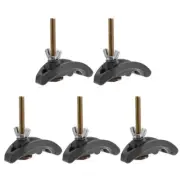 5pcs 85mm Bow Plate Sets Pressure Plate Clamp Fixture For T-slot Working Table