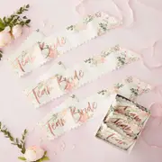 Floral Team Bride Sashes 6pk in Gift Box
