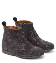 [PePe] PèPè Tate glittered suede ankle boots UK 9 brown