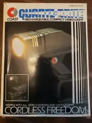 Coast Quartz-Brite Rechargeable Compact Video Light, Model QL-120, new