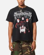 [BRING ME THE HORIZON] Bring Me The Horizon Theres No Love T-shirt Black Wash - Size S S Black Wash