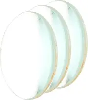 3pcs Optical Lens Length Optical Convex Lens Biconvex Lens Physical Convex Lens Magnifying Lenses Convex Optically Double Convex Lens 100 Kit Magnifier Science Lab Shape