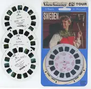SWEDEN View-Master 3 TEST Reels and Copy of Cover