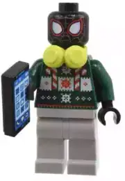 Marvel Lego Miles Morales Christmas Sweater Minifigure Advent Calendar 76293