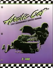 1997 ARCTIC CAT SNOWMOBILE Z 440 SERVICE MANUAL P/N 2255-536 (616)