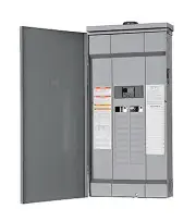 Square D HOM2040M200PRB Homeline Main Breaker Installed Load Center, 40 Poles,