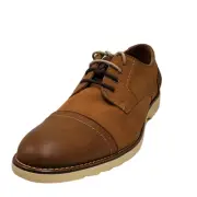 Dockers Mens Murray Cap-Toe Brogues Oxfords Tan 8.5M MSRP 95 New