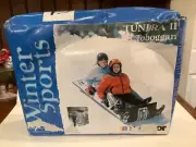 Sevylor Tundra II 2 Person Toboggan Winter Sports New Old Stock LGS5200 94x28”