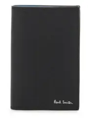 Bi-fold leather wallet PAUL SMITH Men Sz. U STANDARD M1A4774NSTRGS 79 BLACK