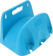 FONDOTIN Pipe Storage Rack Reel Hose Container Retractable Garden Soaker Cart Sewer Hook Cord Organizer Shelf Brackets Heavy Duty Nozzle Outdoor Spray Expandable Sprinkler Wall Blue Plastic