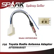 Car Radio Antenna Adapter Adaptor Lead FM AM Plug For Toyota Lexus Subaru AD