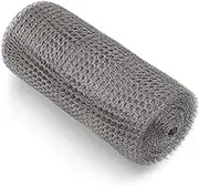KICHOUSE Sturdy Metal Filer Fine Mesh Stainless Steel Wire Mesh Screen for Ventilation Grille
