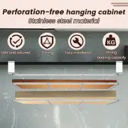 Under Cabinet Cutting Board Holder Stainless Steel Under Shelf Chopping tebkE