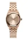 New Watch NIXON A399897-00 Medium Time Teller Mujer 31 Rose Gold
