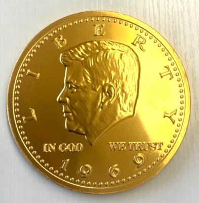Fort Knox Gold Medallion Chocolate Coin (5 inch)