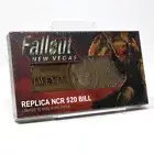 Fallout 4 76 New Vegas Replica NCR 20 Dollar Bill Plaque Figure Ingot Statue