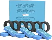 GOOSTOO Cat Fountain Filters, 6 Carbon Filters + 6 Sponge Filters, Triple Filtration, Keeps Water Fresh and Clean, Suitable for Drinking Fountain for Cats (B0CGDWYJN7 B0C6XPFT7Q)