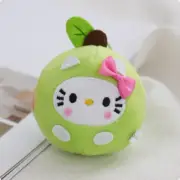 Kawaii Hello Kitty Plush Keychain Doll Cartoon Anime Backpack Decoration B