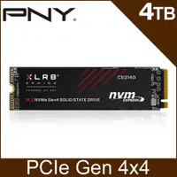 在飛比找PChome24h購物優惠-PNY CS3140 4TB M2.2280 PCIe SS