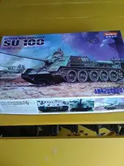 Tamiya ToyStar SU-100 Indentical scale series remote control 1/25 tank model new