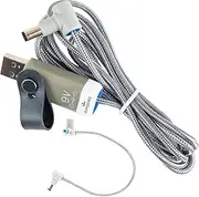 myVolts Ripcord - USB to 9V DC Power Cable Compatible with The Korg Volca Bass Bass Synth
