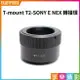 【199超取免運】[享樂攝影] T-mount T接環 T2接環 望遠鏡轉Sony E-mount NEX轉接環NEX5 NEX3 VG10 NEX7 5N C3【全壘打★APP下單跨店最高20%點數回饋!!】