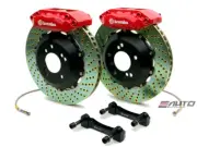 Brembo Front GT BBK Brake 4pot Caliper Red 328x28 Drill Disc S2000 00-05 AP1 AP2