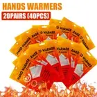 Warmers 20 Pairs 40 Hand Warmers Heat Pack Socks Heater Snow Ski
