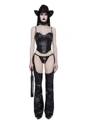 [Trickz N' Treatz] Demanding Cowgirl Costume Set