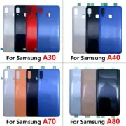 For Samsung A70 A30 A40 A51 A71 Back Battery Cover Rear Glass Door Housing Case