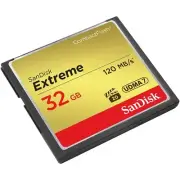 Sandisk Extreme 32 Gb Compactflash [cf] Card - 120 Mbps Read - 60 Mbps Write - 1