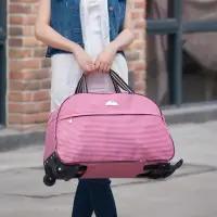 在飛比找Yahoo!奇摩拍賣優惠-現貨熱銷-短途休閒手提拉桿包女可愛旅行包行李箱包學生輕便大手