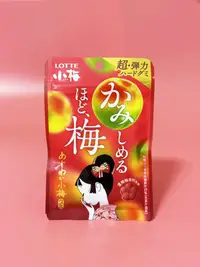 在飛比找露天拍賣優惠-3/30新品到貨~ LOTTE 商品~ 小梅 濃厚梅子風味軟