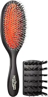[Mason Pearson] Handy Mix Dark Ruby (with Cleaning Brush), Hair Brush, Dark Ruby, 1 Piece