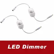 2x 12V~24V 5A Switch Dimmer Adjustable Control Single Color LED Strip Light