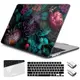 新款MacBook平面保護殼 蘋果筆電花朵彩繪外殼 MacBook Air Pro M1 M2 M3晶片殼