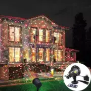 Waterproof Christmas Projector Laser Lights Moving LED Landscape Lamp Outdoor