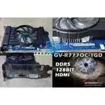 【 大胖電腦 】技嘉 GV-R777OC-1GD 顯示卡/HDMI/DDR5/保固30天/良品/