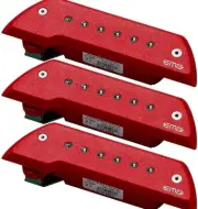 EMG ACS Guitar Pickup - Red Pastilla Bajo quinto