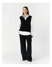 [The Ark Clothing Co.] Aurora Vest in Black