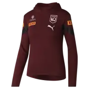 QLD Maroons SOO PUMA Womens Team Hoody | Burgundy by Sporting House